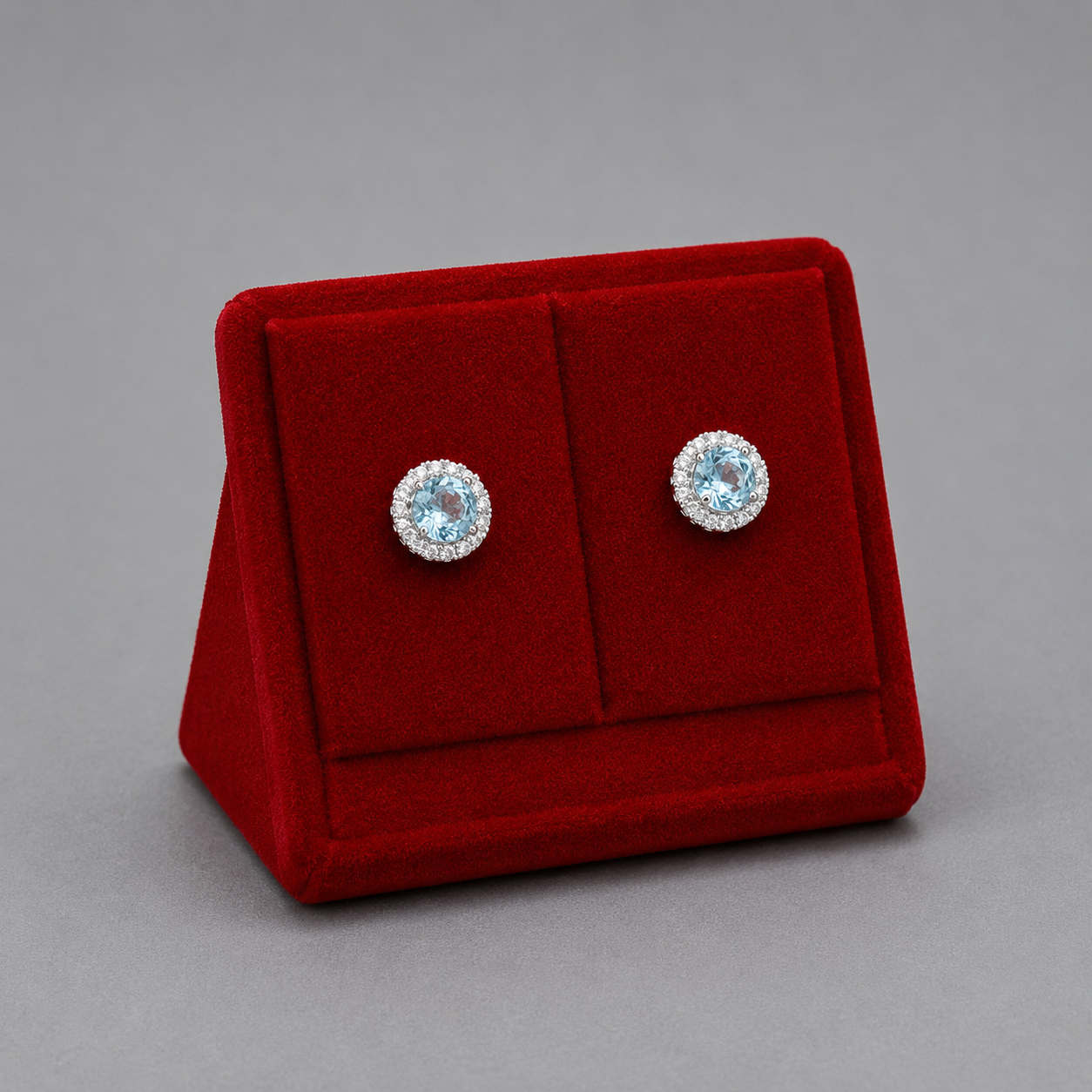 Aros circón plata 925