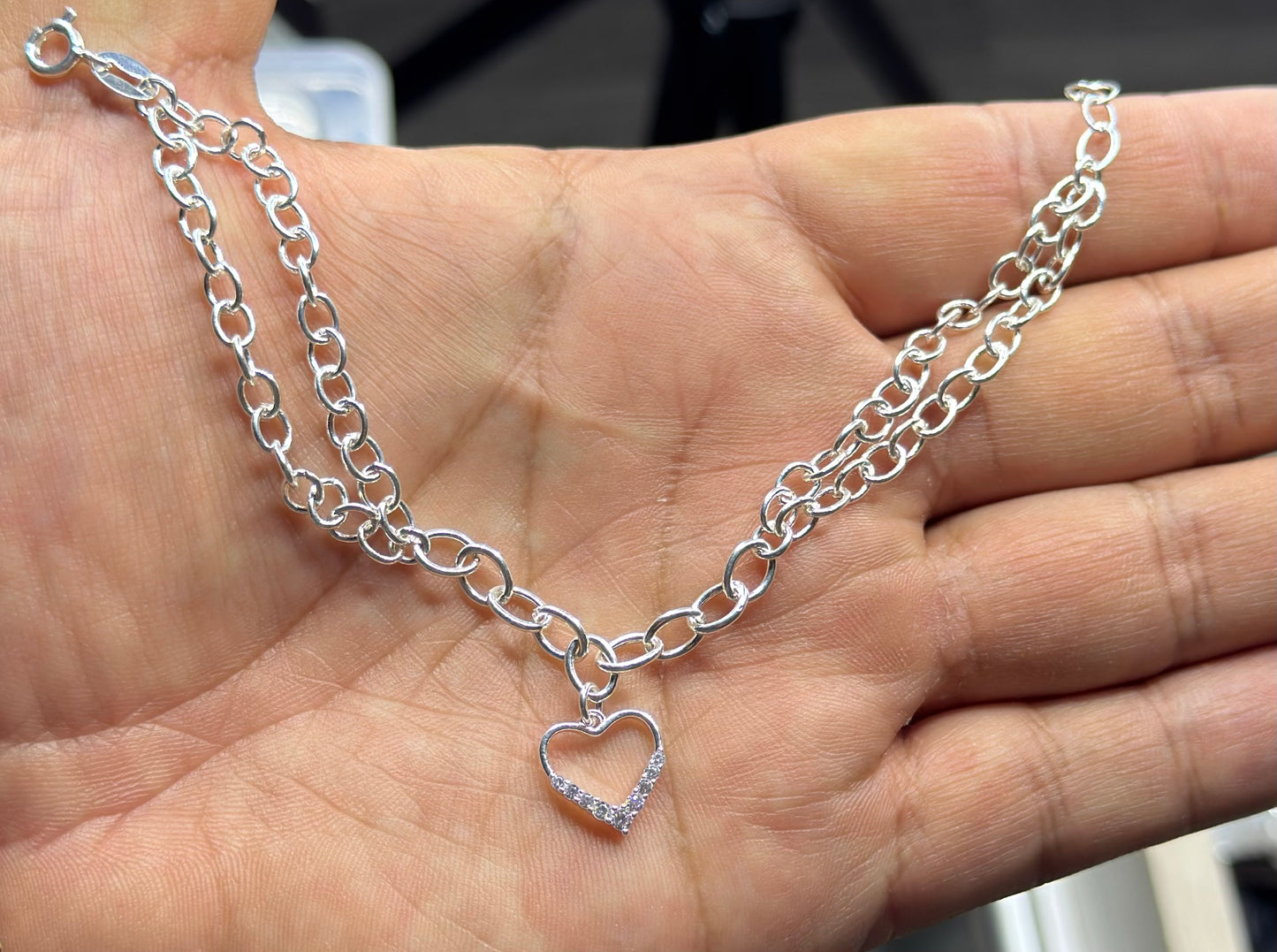 Pulsera doble plata 925