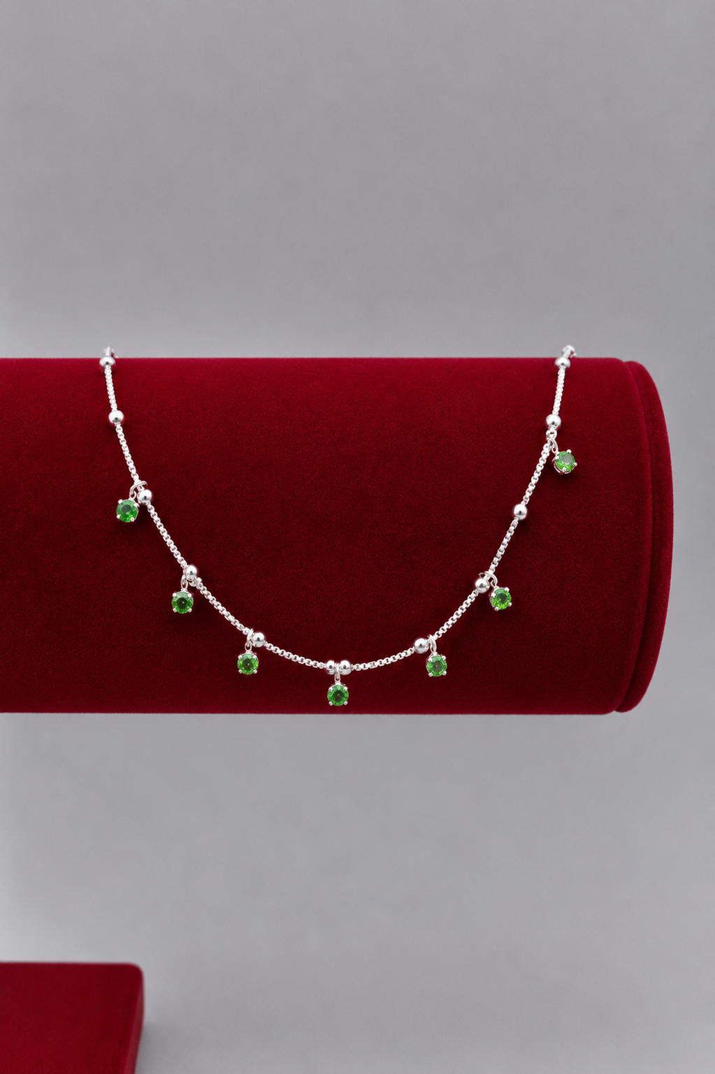 Pulsera puntos de luz verde