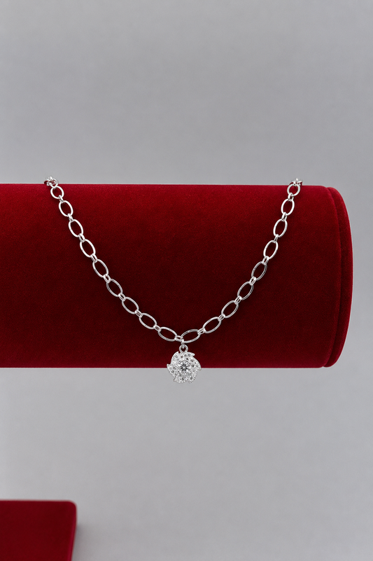 Pulsera colgante microcircon