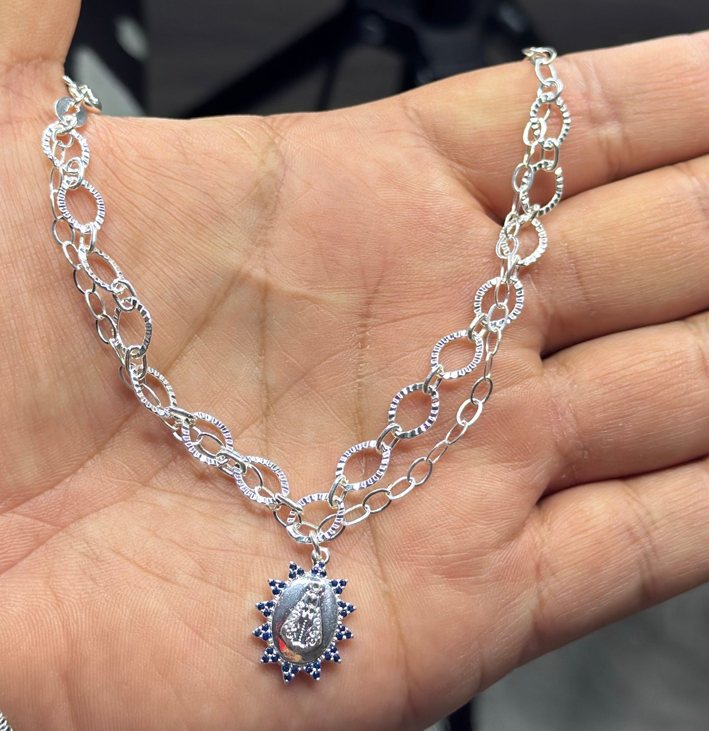 Pulsera doble plata 925